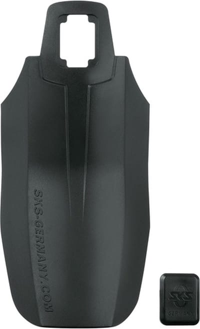 SKS Spatlap voor fiets - 50-53 mm - Inclusief spatbordstang clip - Zwart
