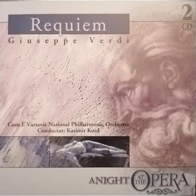 CD GIUSEPPE VERDI - Requiem ANATO012 A Night At The 2003 Europa Klassiek Gebruikt gray