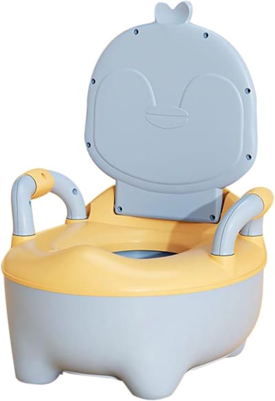 Kinder Potty - Reis Potty Kinderen - Zindelijkheidstraining - Antislip Ontwerp - 39.7 x 34.3 cm - Blauw