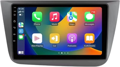 Autoradio met bluetooth - Carplay - Voor Seat Altea & Toledo (2004-2015) - Geschikt voor Apple en Android - Stereo - Navigatie - Navigatiesysteem auto - 2GB 64GB