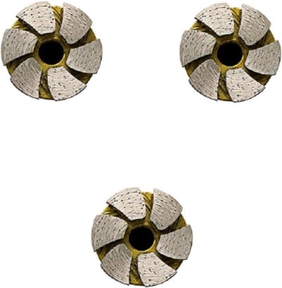 Diamantslijpschijf Komvorm - Slijpbeker Beton - Materiaal Slijpen - Hoge Snelheid - 35mm 3 Stuks - Willekeurig