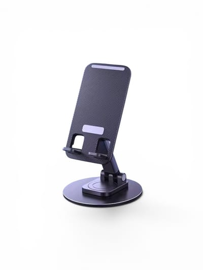 GD - Telefoonhouder Bureau -360 Graden Roteerbaar - Smartphone Houder Tafel-Bureauhouder - Zwart