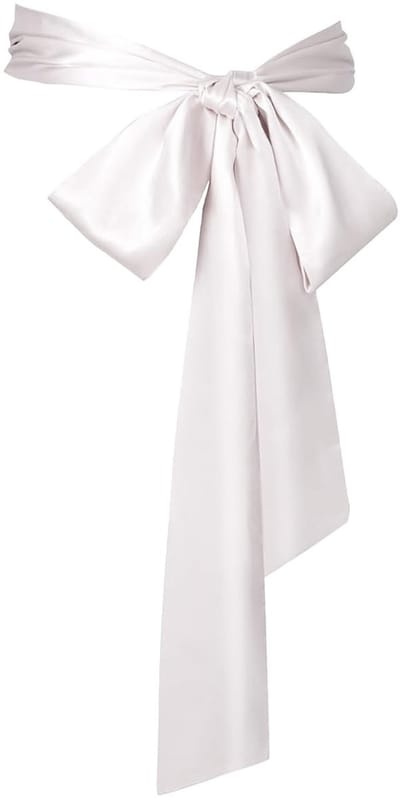 Dailygoods- Tailleriem 10 cm breed - Dubbelzijdig Satijnen Riem - Bruidsriem - Omkeerbare Riem - Kledingriem - 200 cm Lang