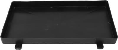 Marine Accubak - Boot Accuhouder - Voorkomt Glijden - Duurzaam ABS Materiaal - 13x7x26cm - Zwart