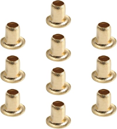 Holle Klinknagels - Oogjes Bevestigingen - Stukken Verbinden - Met Afgewerkt Gat - M3x4mm 200st - Koper