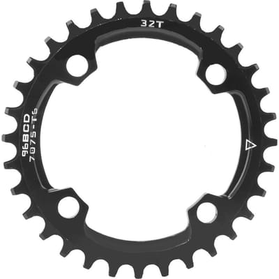 96BCD Vélo Étroit Large Rond Plateau Réparation Anneau de Chaîne pour Vélo de Montagne 36D black