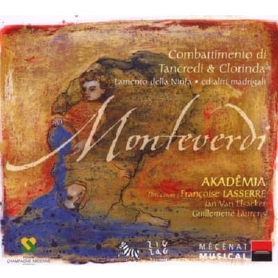 Akadêmia, Françoise Lasserre - Monteverdi: Combattimento Di Tancredi (CD)
