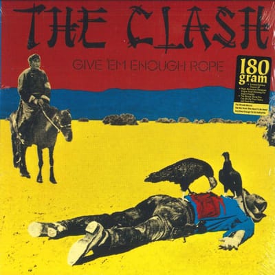 LP Record CLASH  Give em Enough Rope 180g 88985419541 COLUMBIA 2017 Europe Rock blue