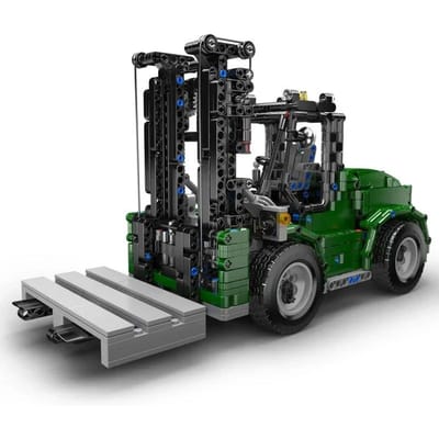 Hoge Kwaliteit 20050 Vorm Hoge Kwaliteit Koning Hoge Kwaliteit Rc Zwaar Uitgevoerd Hoge Kwaliteit Heftruck Hoge Kwaliteit Gebouw Hoge Kwaliteit Blok Verzameling kit No original box black