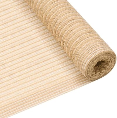 Privacynet Beige - Tuinscherm Net - Privacy Creëren - UV-Bestendig Duurzaam - 12 x 25 m - Beige