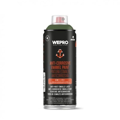 Spuitbus Anti-Roest Verf Ral 6009 Donker Groen MTN WEPRO 400ML