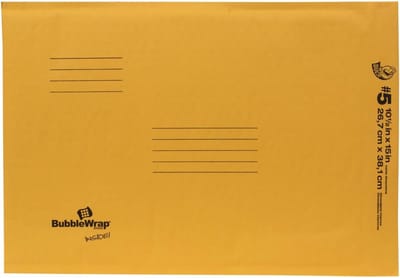 Set van 25 Luxe Kraft Luchtkussen Enveloppen - Ideaal voor Beschermde Verzending