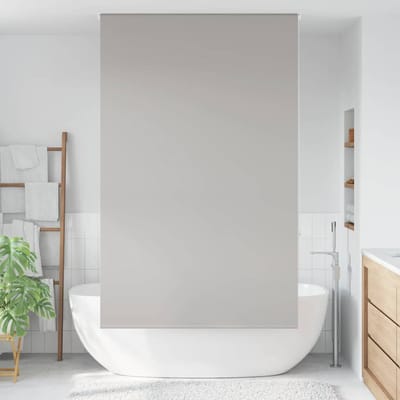 vidaXL - Doucherolgordijn - 120x240 - cm - stofbreedte - 116 - cm