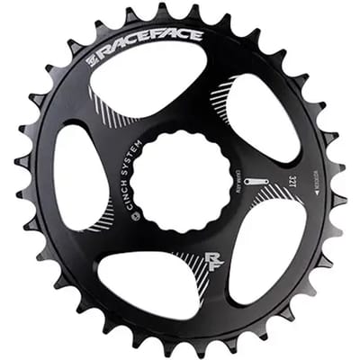 Race Face Cinch Oval Kettingblad Zwart 30t