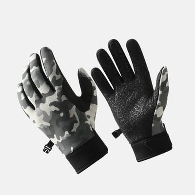 Handschoenen - Fietshandschoenen - Handschoenen winter - Sport handschoenen - Handschoenen met 2 vingers en touchscreen - Hardloophandschoenen - Fietshandschoenen - Autohandschoenen - Warme handschoenen - Wintervishandschoenen - Militaire groene camo