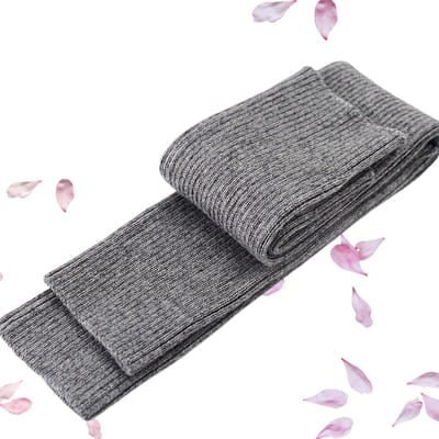 Livano Armwarmers - Polswarmers - Armwarmers Dames - Duimopening - Wol - Armstukken - Winter - Middelgrijs - Elastisch