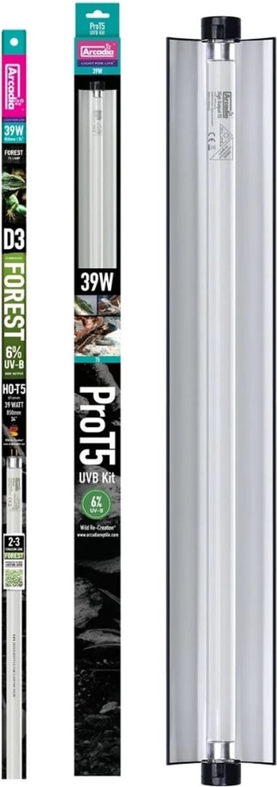 Arcadia Pro T5 UVB Kit - UVB TL Verlichting Terrarium