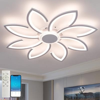 Dimbare Plafondlamp 7200 Lumen Modern Led 3000K-6000K Met Geheugenfunctie