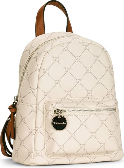 Tamaris Rugzak Anastasia Small Backpack Ecru Wit Veelkleurig