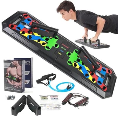 Multifunctioneel 20-in-1 push-up board voor thuistraining met accessoires