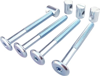 Deltafix - Verbind.bout moer 6x60mm vz 4 sets