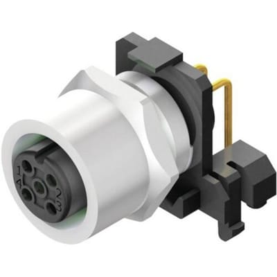 Weidmüller 2423540000 Sensor/actuator inbouwconnector M12 Aantal polen (sensoren): 4 Bus, inbouw horizontaal 10 stuk(s) Piece