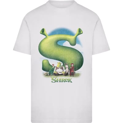 T-shirt Merchcode Shrek Distressed Poster