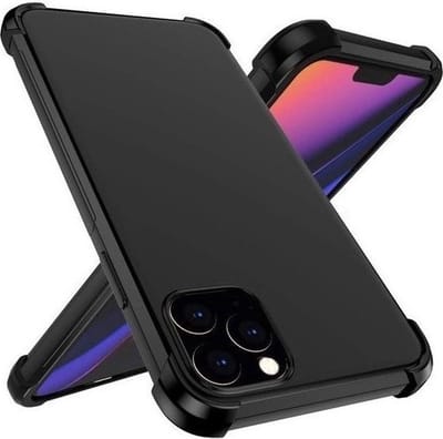 Cityhoesje – Anti Burst Anti Shock – Back Cover Case – iPhone 15 ProMax – Zwart