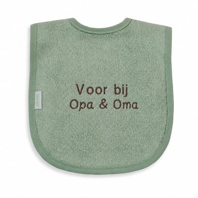 Slab zwangerschapsaankondiging – voor opa en oma – Baby slab aankondiging zwangerschap – Cadeau voor opa en oma – slab - 100% katoen - baby aankondiging - originele zwangerschaps reveal