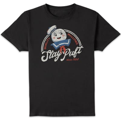 Ghostbusters Stay Puft Unisex T-Shirt - Black - S