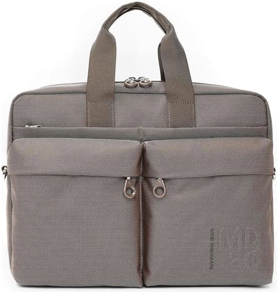 MANDARINA DUCK business tas met laptopvak MD20 Briefcase Taupe