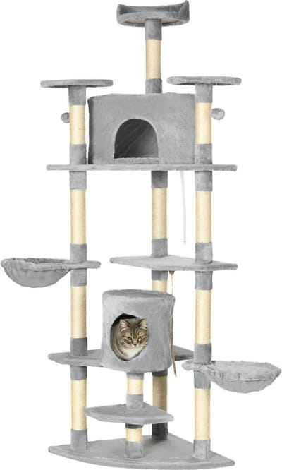PawHut Krabpaal met speelballen D30-023V01