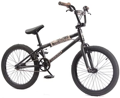 BMX fiets - Freestyle bike - Trucs en stunts - Superlicht aluminium frame - 20 inch - Zwart