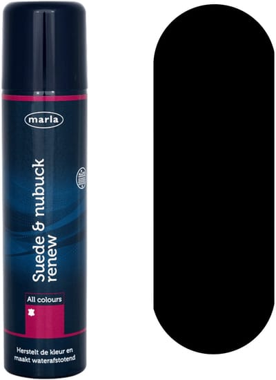 Marla Suede & Nubuck Renew Schoenpoets - Black - 75 ml