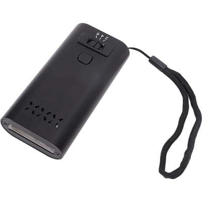 LED Haarextensie Lamp Draagbaar Snel Uithardende Haarextensie Lamp Oplaadbaar 3000mAh Batterij voor Thuis Salon Zwart black