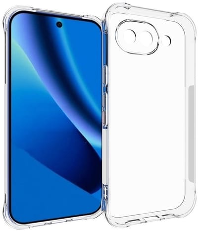 Coverup Hoesje - Geschikt voor Google Pixel 10a Hoesje - Coverup TPU Back Cover met AirBag Corners - Transparant