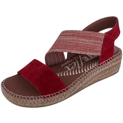 Sandalen met sleehak Viguera -