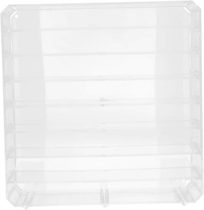 Opbergrek Acryl - Cosmetica Organizer - Make-up Opbergen - Verstelbare Scheidingswanden - 242 cm - Transparant
