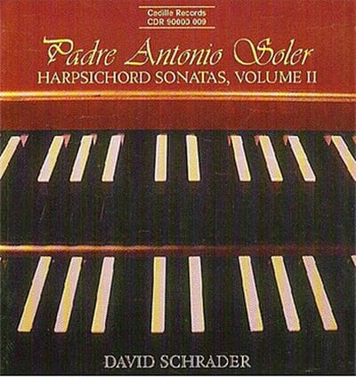 David Schrader - Harpsichord Sonatas II (CD)