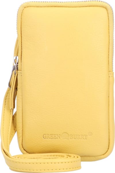 Greenburry Nappa Crossbody tas Leder 10.5 cm - Jongens - yellow