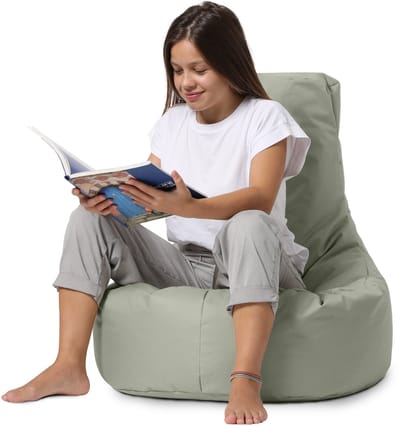 Xoft Living – Gaming Zitzak – Grijs – Ergonomisch – Teens & Volwassenen