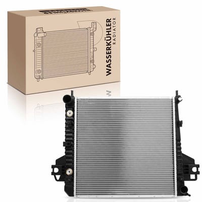 Frankberg 1x radiator waterkoeler motorkoeler voor Jeep