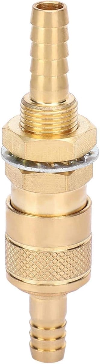 Hoge Kwaliteit Slangconnector voor Gasadapter en Tig Lassen - Snelle Koppeling voor MIG en TIG Lassen