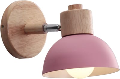Wandlamp Moderne Slaapkamer E27 Verstelbare Wandverlichting voor Woonkamer Gang Trap Roze
