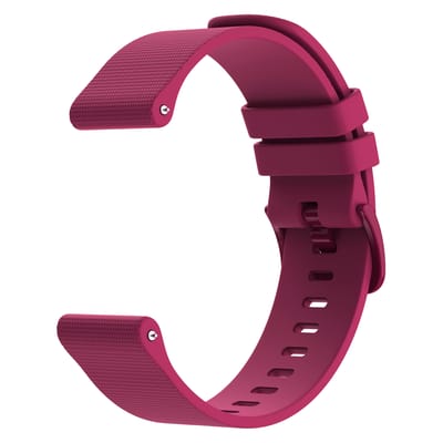 imoshion Siliconen sport bandje met gesp - Universeel 20 mm aansluiting - Fuchsia