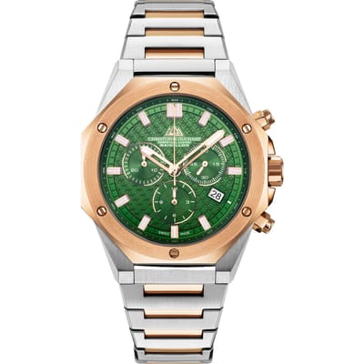 Christophe Duchamp Raidillon Chrono – Luxe Herenhorloge – Zilverkleurig Design