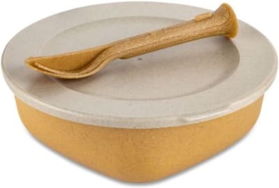 Vershouddoos met bestekset, 1.3 L, Organic, Houtvezels - Koziol | Connect Box