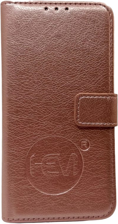 HEM Lederlook Book Case geschikt voor Apple iPhone 17 Air – Rose Gold (Roze Goud) – Luxe Portemonnee Hoesje met Pasjeshouder – Beschermende Wallet Case – Bookcase Hoes