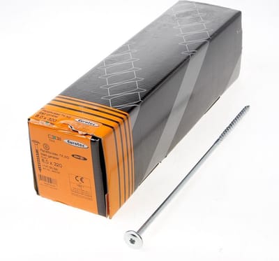 Eurotec Tellerkopschroef verzinkt T40 8x320mm (per 50 stuks)