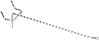 5 stuks - 16cm - Gaatjeswand / Perfowand Blisterhaak / Perfohaak - Metaal - type: PSH25-16